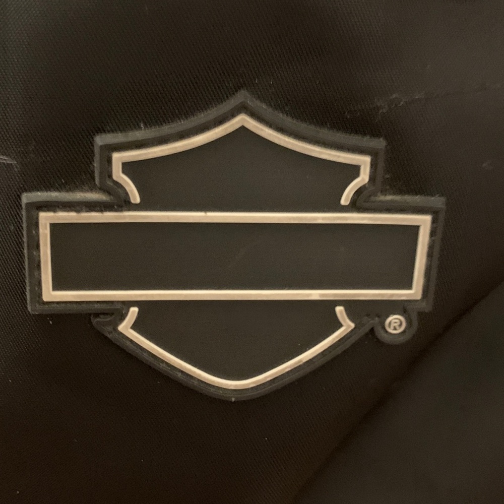 Harley-Davidson Black and White Duffel Bag - Picture 2 of 16